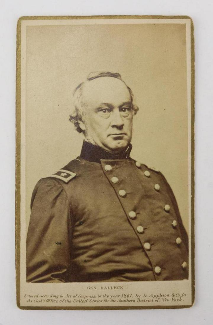 CDV of Civil War General Henry Halleck (1 of 6)