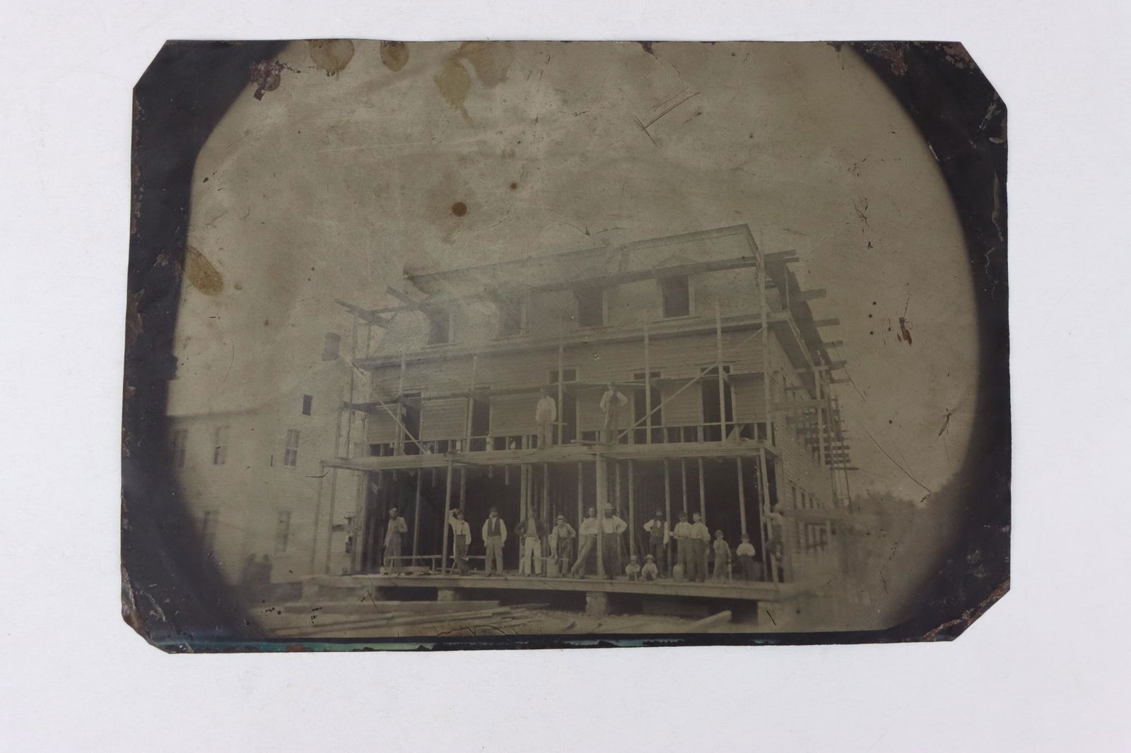 Tintype of Construction Site (1 of 6)