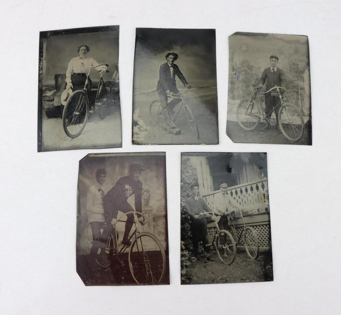 Tintypes of Bicycle Riders (1 of 11)