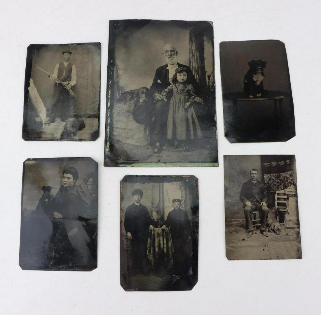 Tintypes of Persons and Their Dogs (1 of 14)