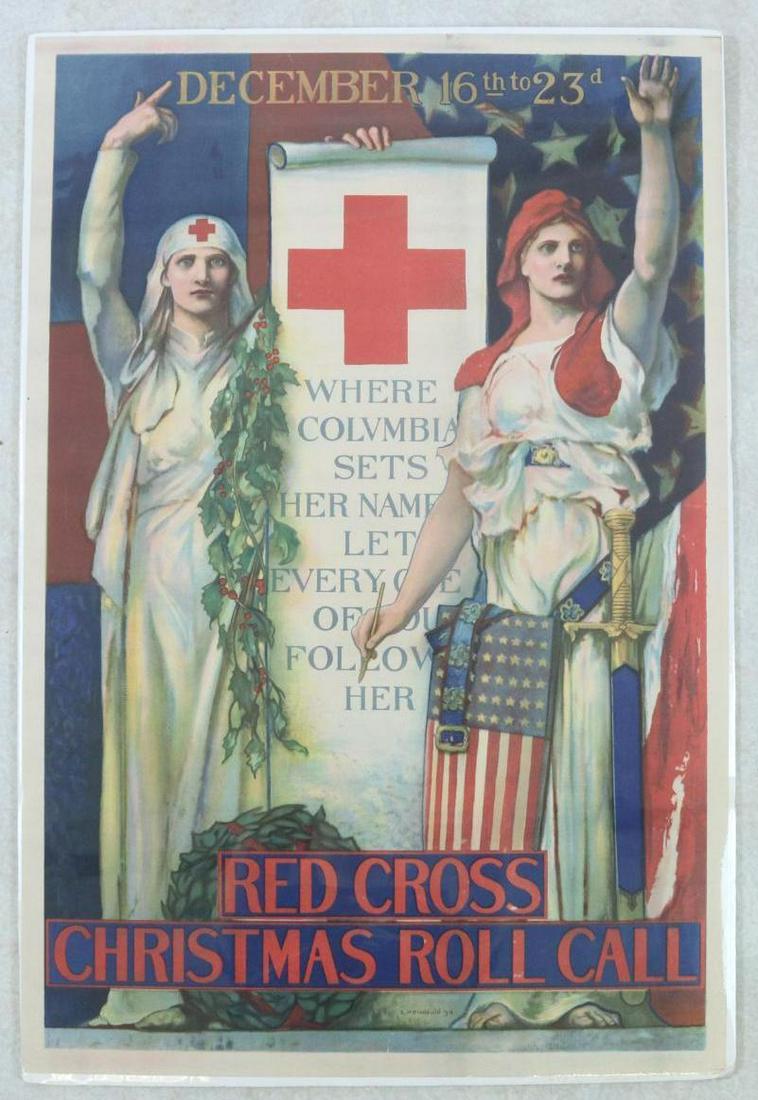 World War I Red Cross Poster (1 of 12)