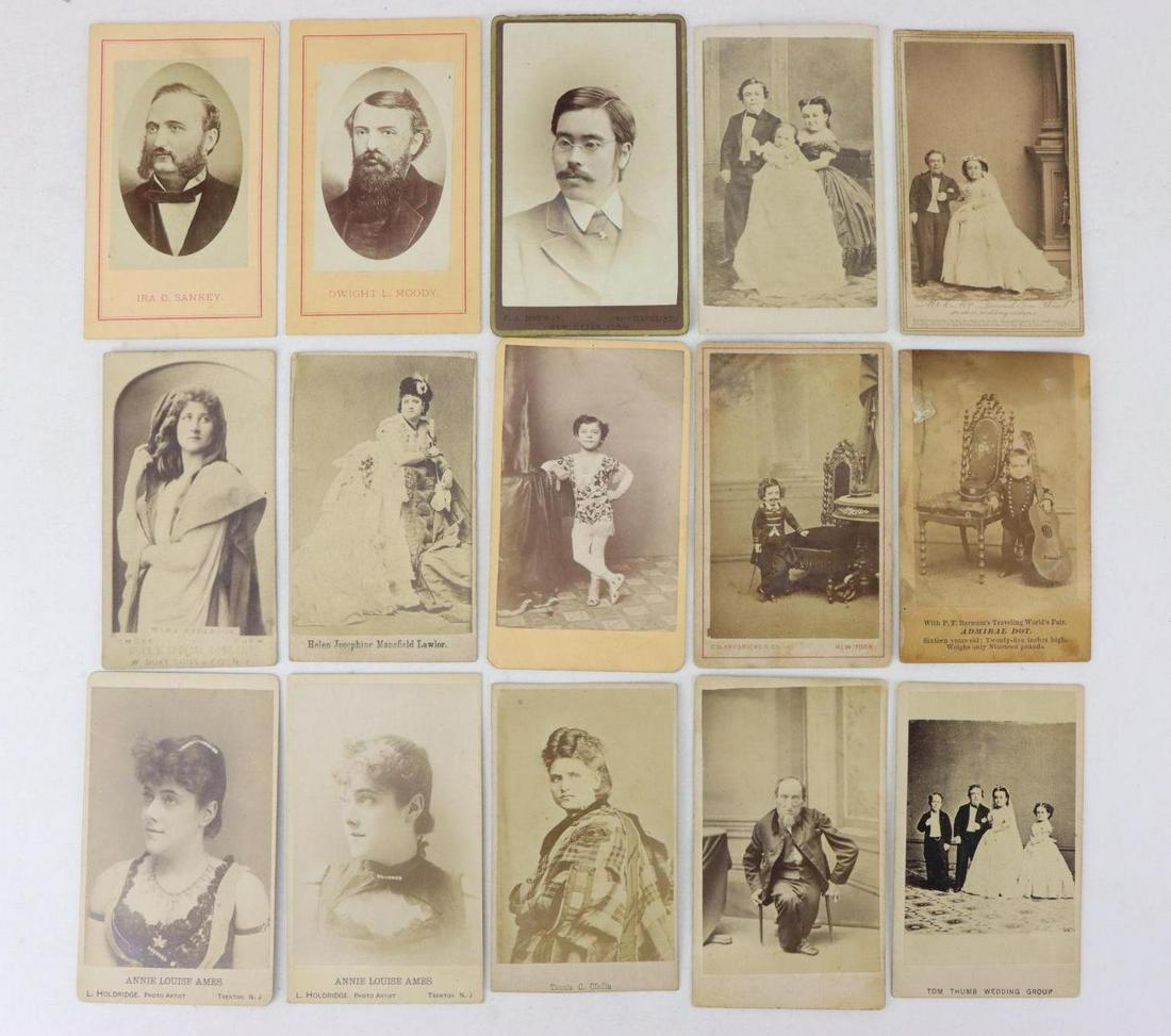 CDV photographs-Theatrical and Circus (1 of 13)