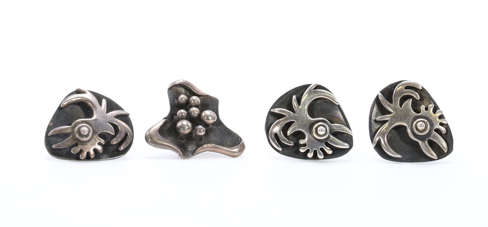 Salvador Teran Cufflinks, Earrings (1 of 7)