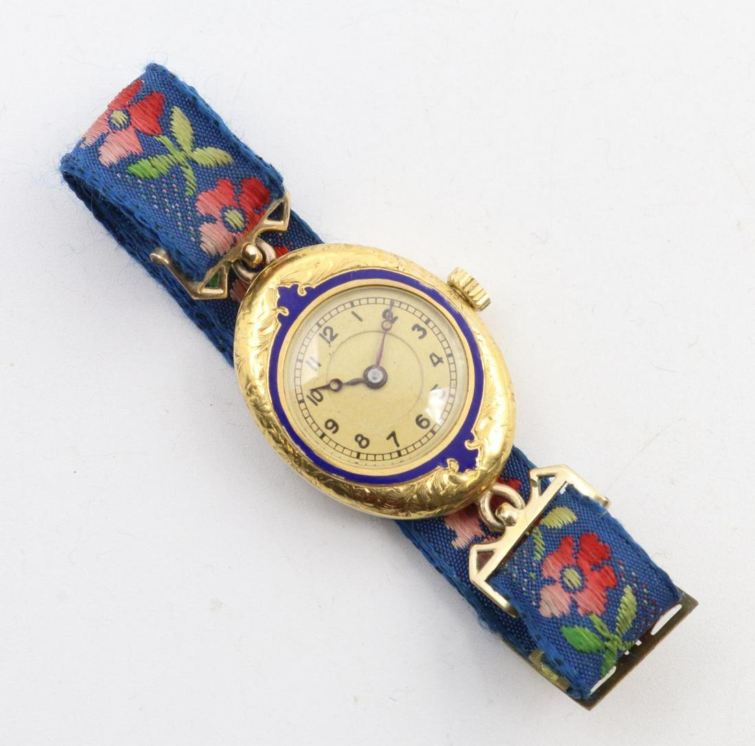 14KY Gold A. Le Coultre Ladies Wrist Watch (1 of 4)