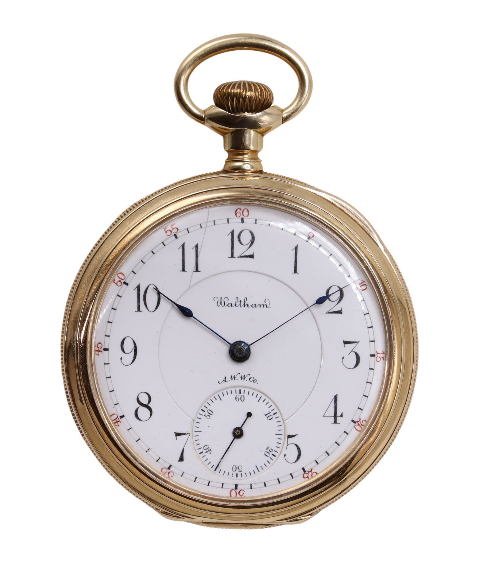 Waltham 14KY Gold Pocket Watch (1 of 7)