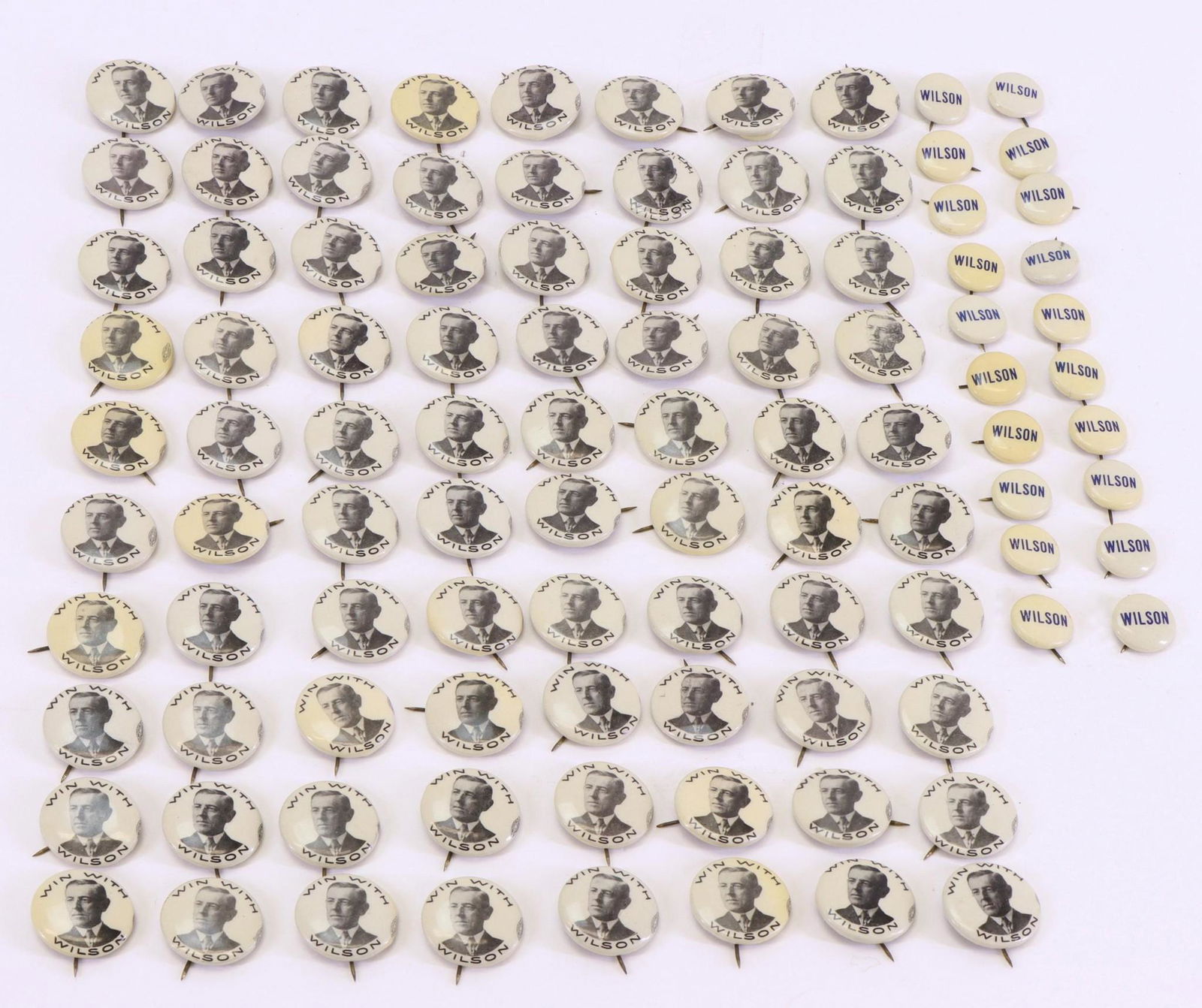 Woodrow Wilson Political Pins-1912 (1 of 9)