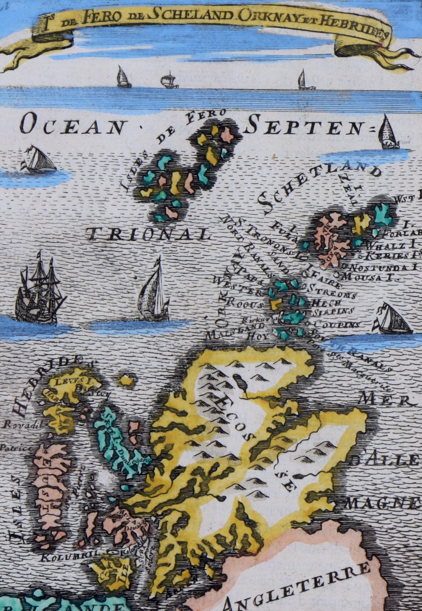 Seventeenth Century Map of Northern Scotland (1 of 7)