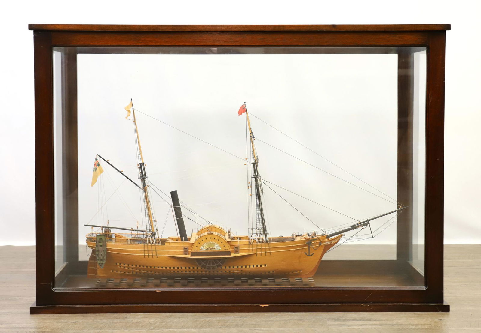 Model Boat of the British Paddle Steamer â€œSiriusâ€ (1 of 12)