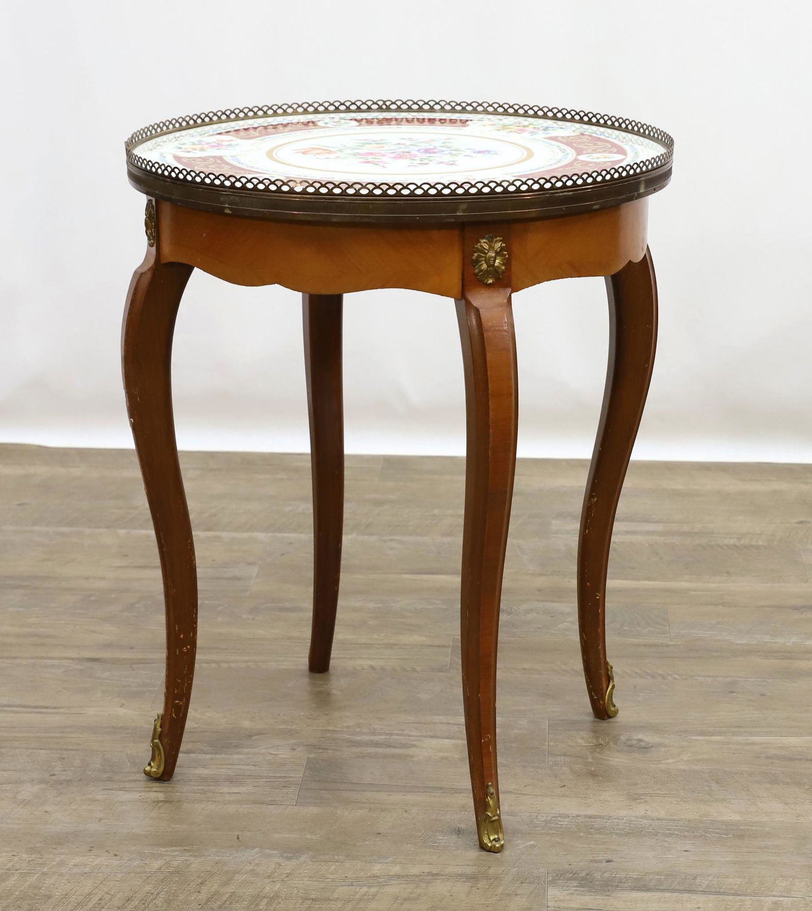 French Satinwood and Walnut Occasional Table (1 of 11)