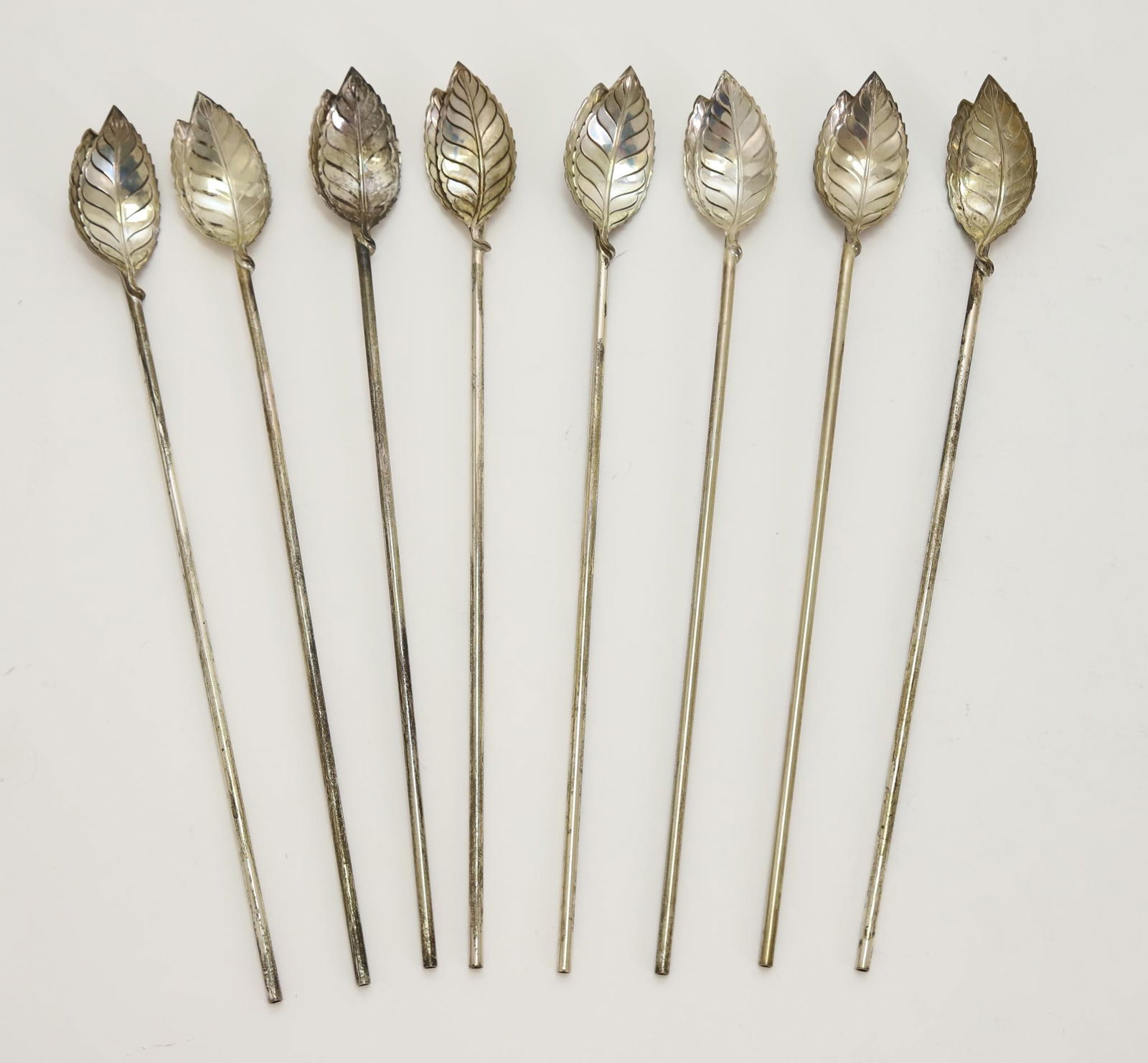 Tiffany Sterling Silver Mint Julep Straws (1 of 9)