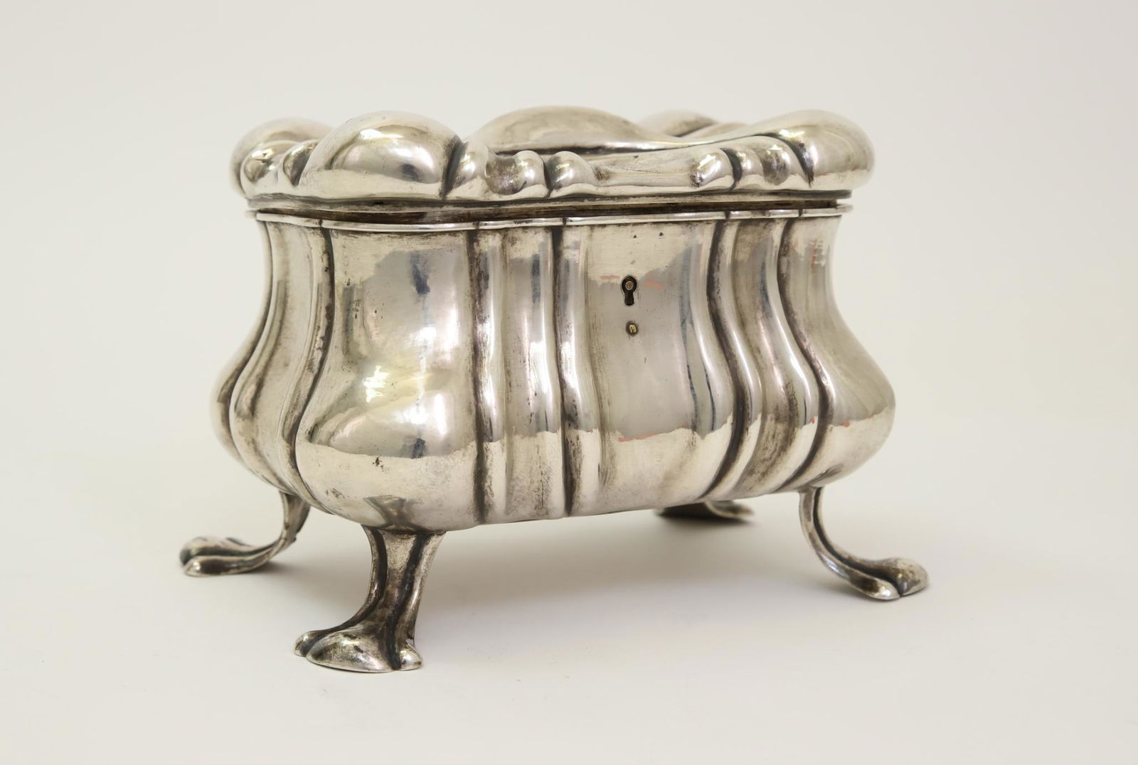 Austrian Empire 812 Silver Sugar Box (1 of 11)