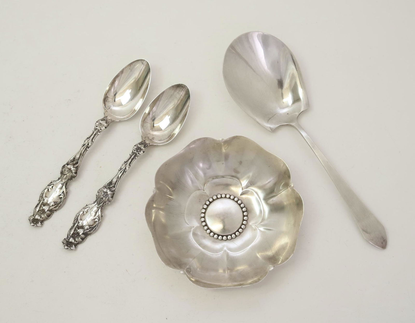 Tiffany, Whiting, & Wallace Sterling Silver Tablewares (1 of 13)