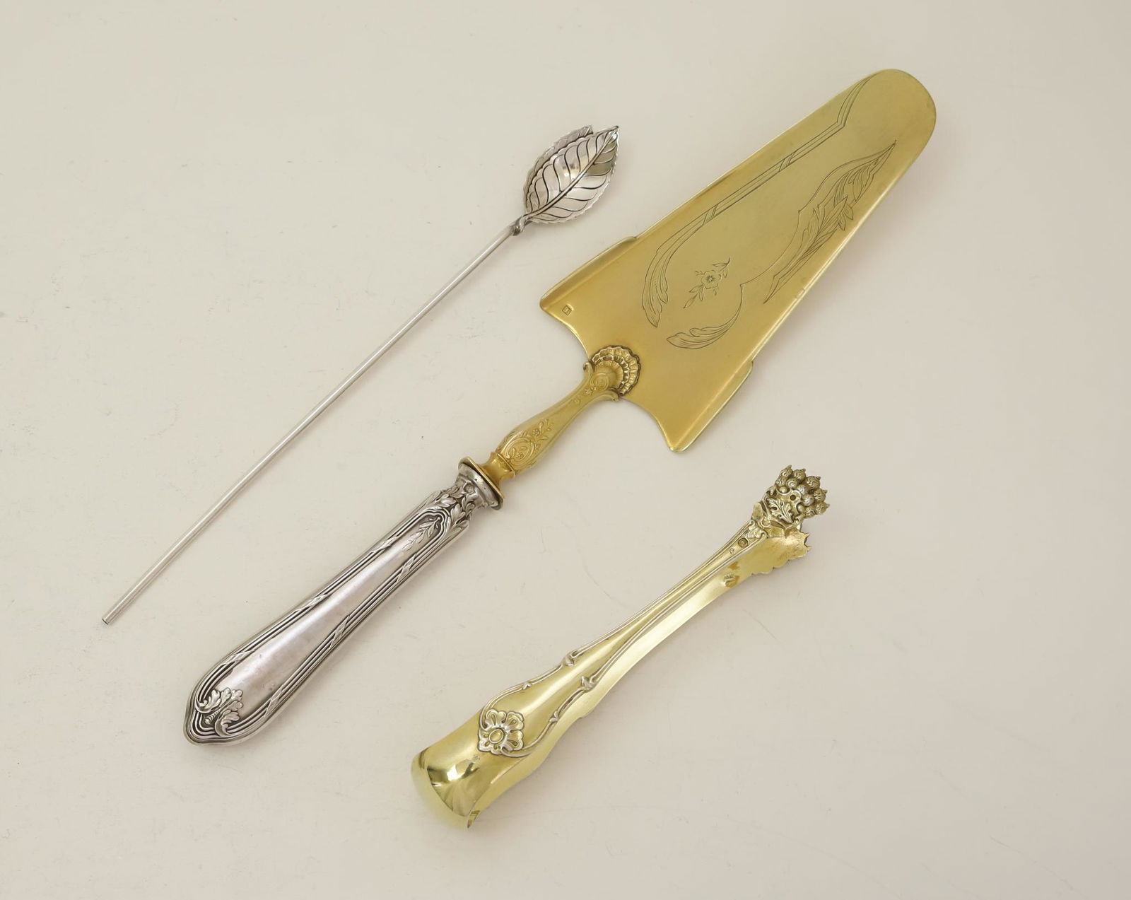 French & Tiffany, 800, 950, & Sterling Silver Serving (1 of 13)