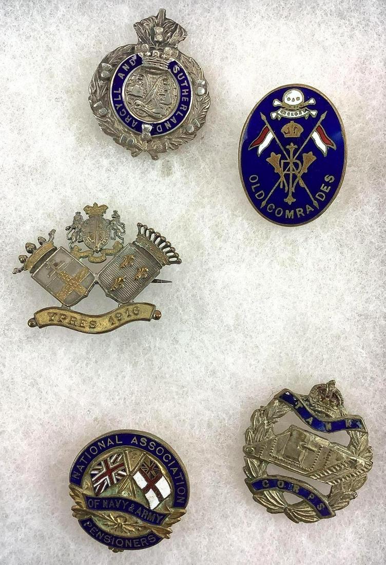British World War One Military Pins Lapel Studs (1 of 7)