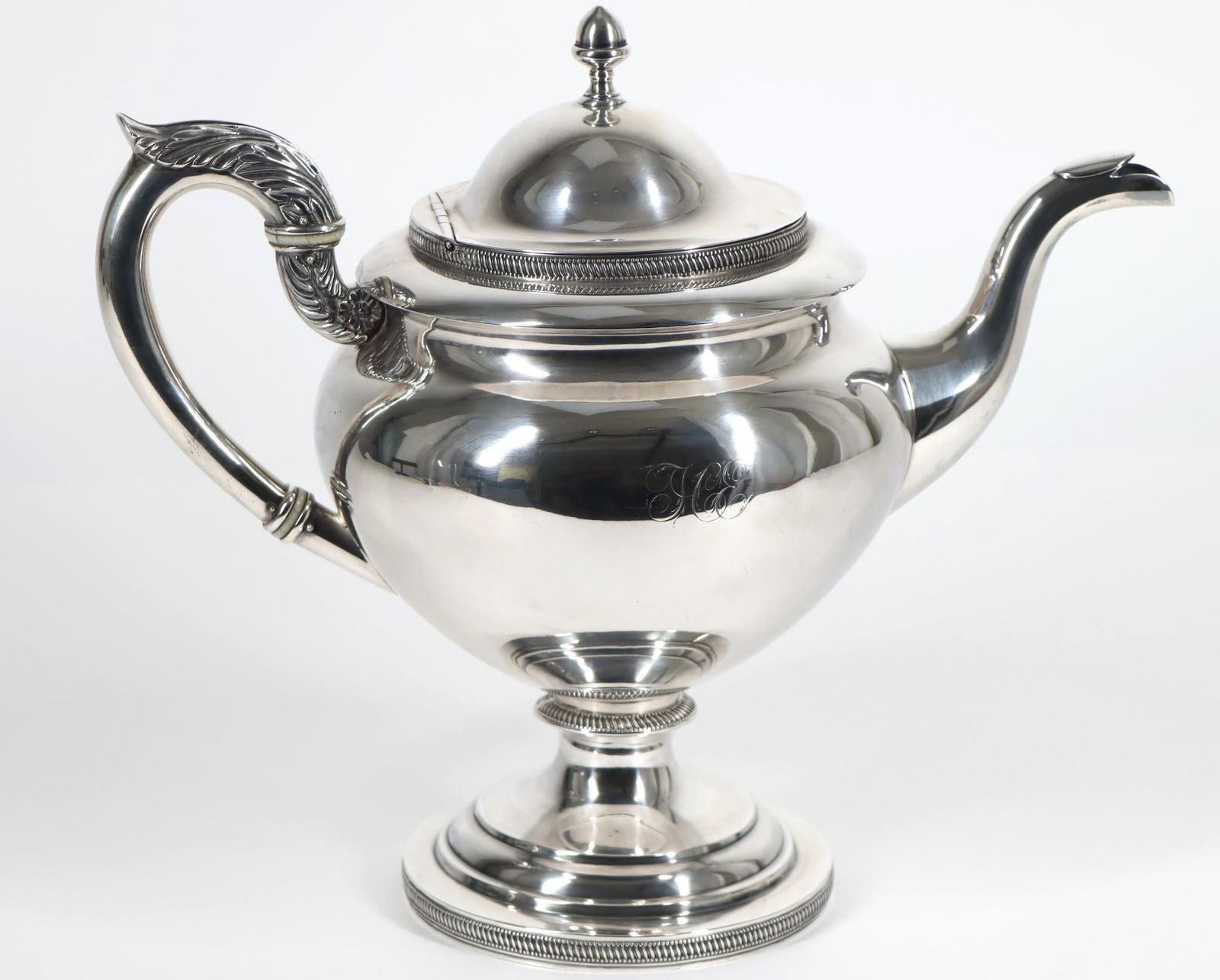 Henry J. Pepper Coin Silver Teapot (1 of 7)