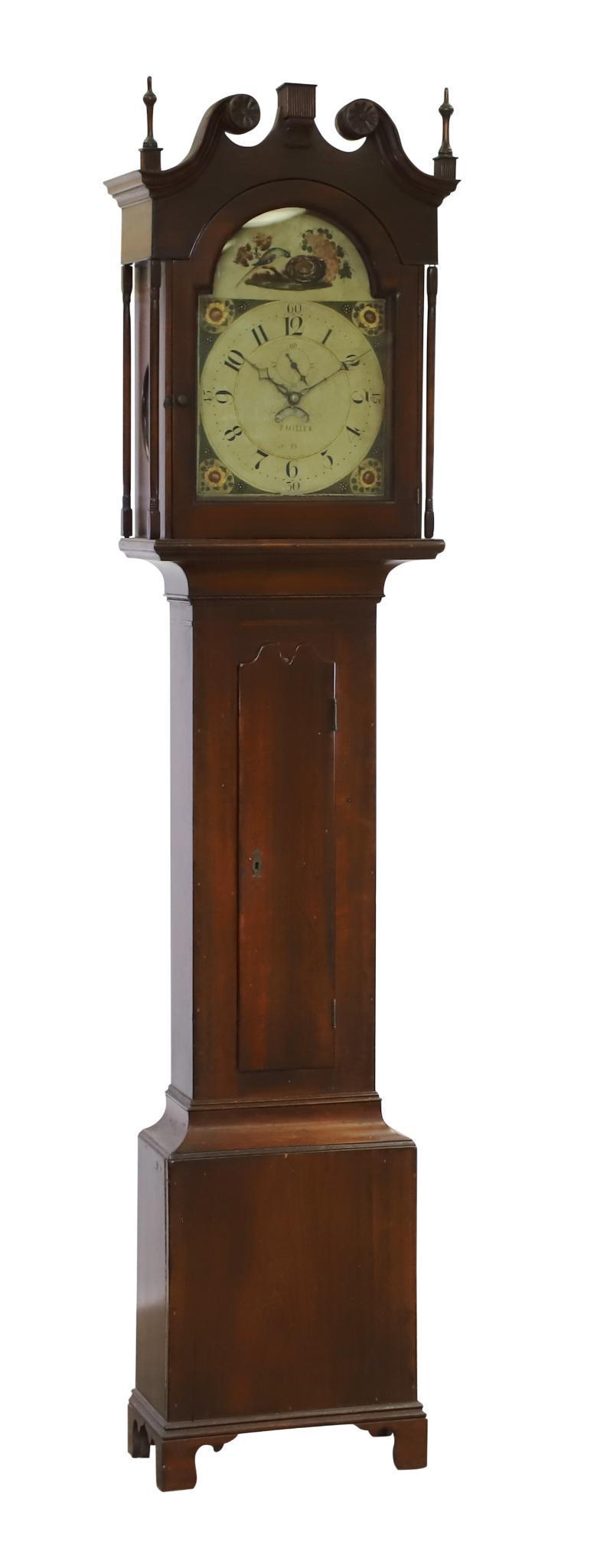 Signed Chippendale Tall Case Clock (1 of 20)
