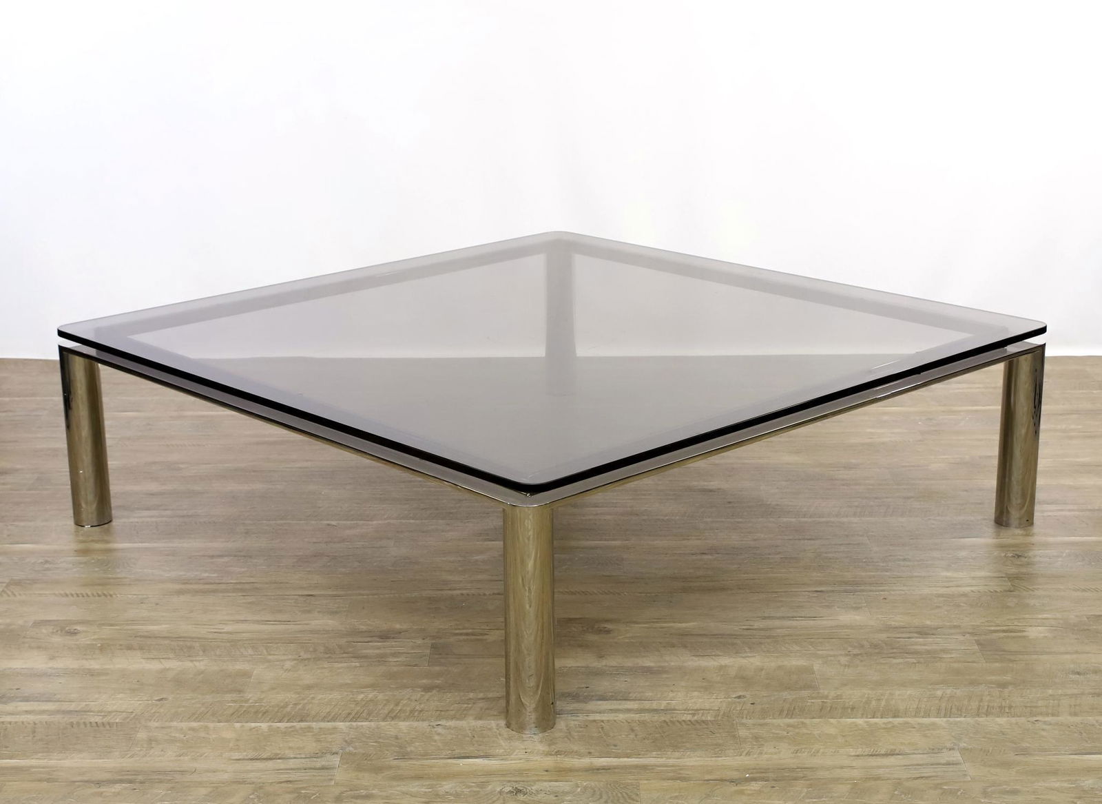 Modernist Tubular Chrome Coffee Table (1 of 5)