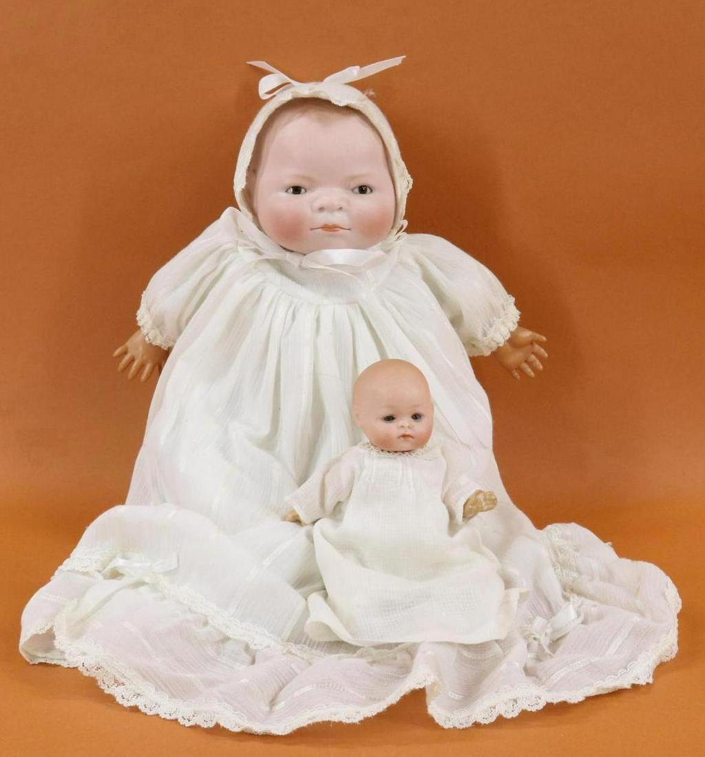 LOT OF ANTIQUE BISQUE HEAD BABY DOLLS. (1 of 7)
