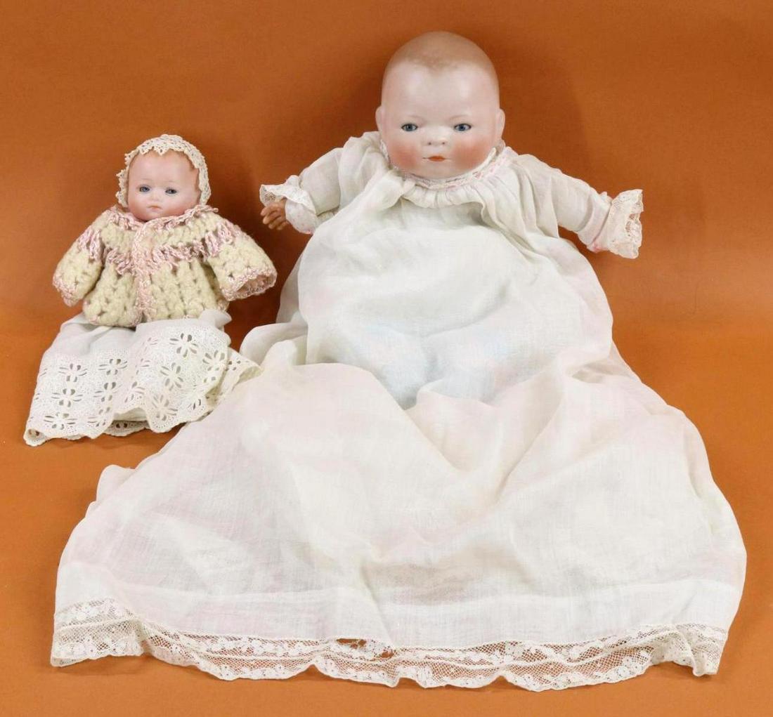 LOT OF ANTIQUE BISQUE HEAD BABY DOLLS. (1 of 7)