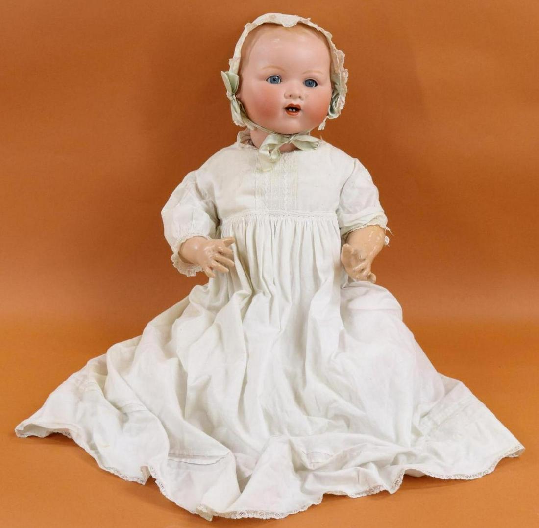 LOT OF ANTIQUE BISQUE HEAD BABY/TODDLER DOLL(S). (1 of 12)