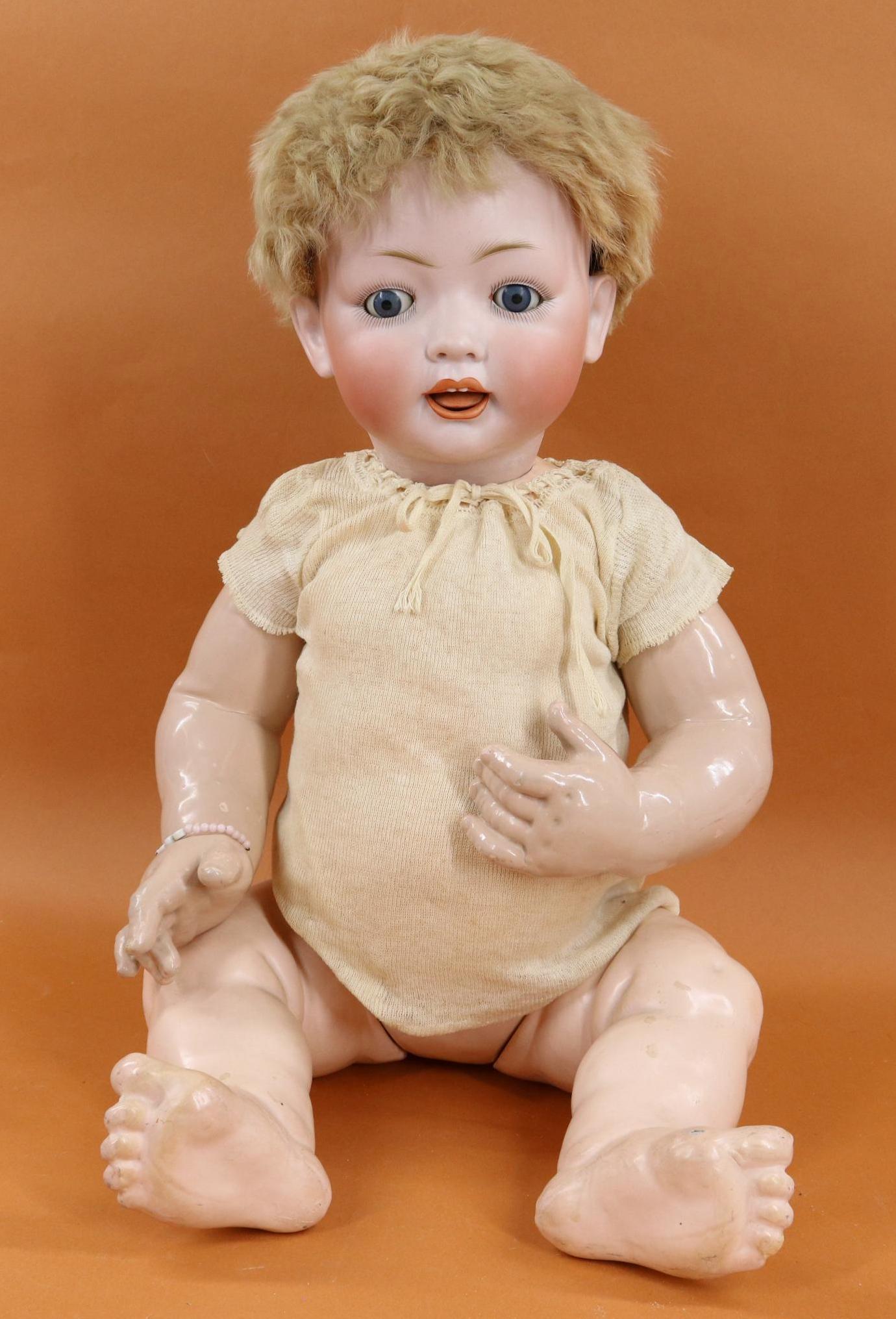 LOT OF BISQUE HEAD BABY/TODDLER DOLL(S). (1 of 14)