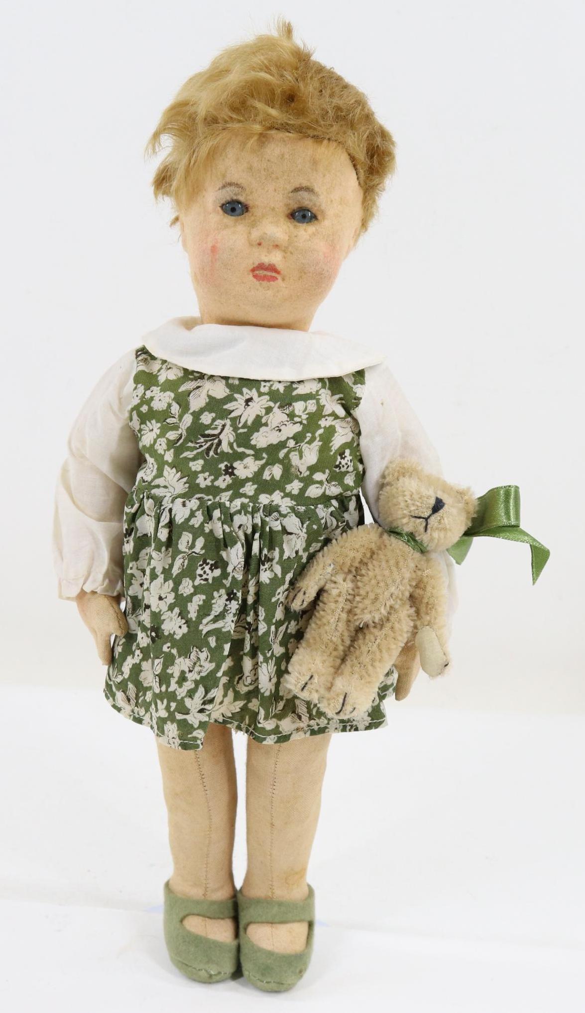 LOT OF CLOTH DOLL(S). (1 of 9)