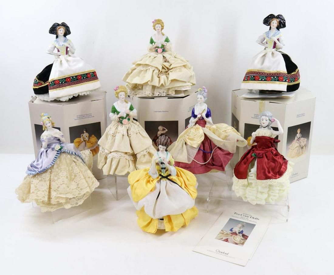 LOT OF HALF DOLLS. (1 of 20)