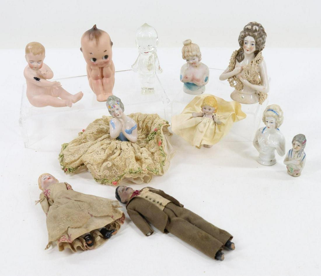 LOT OF MINIATURES/DOLLS. (1 of 12)