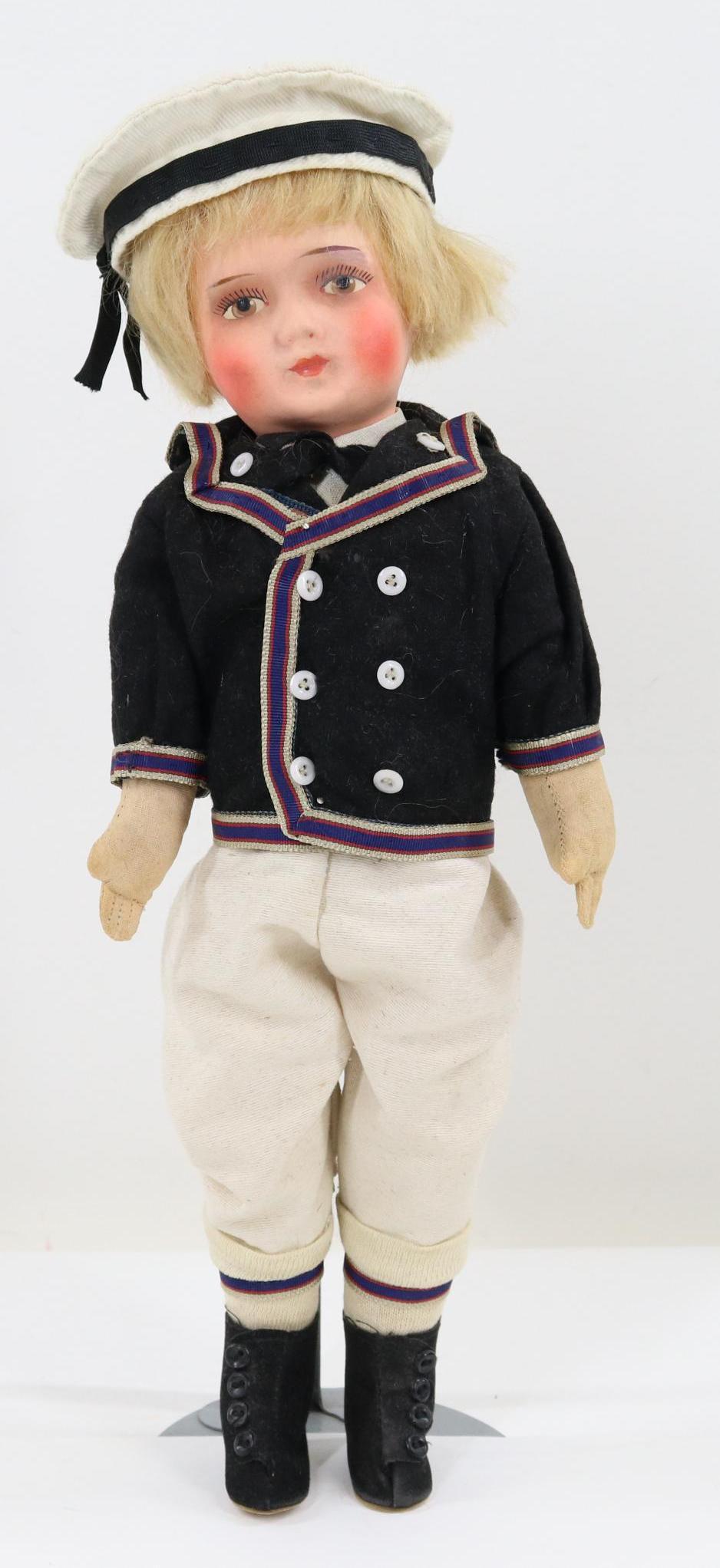 PAPIER MACHE DOLL. (1 of 7)