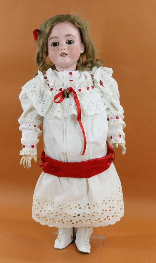 GERMAN BISQUE HEAD DOLL. (1 of 8)