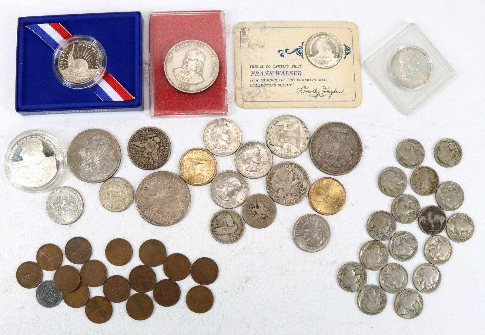 U. S. MIXED COINS (1 of 7)