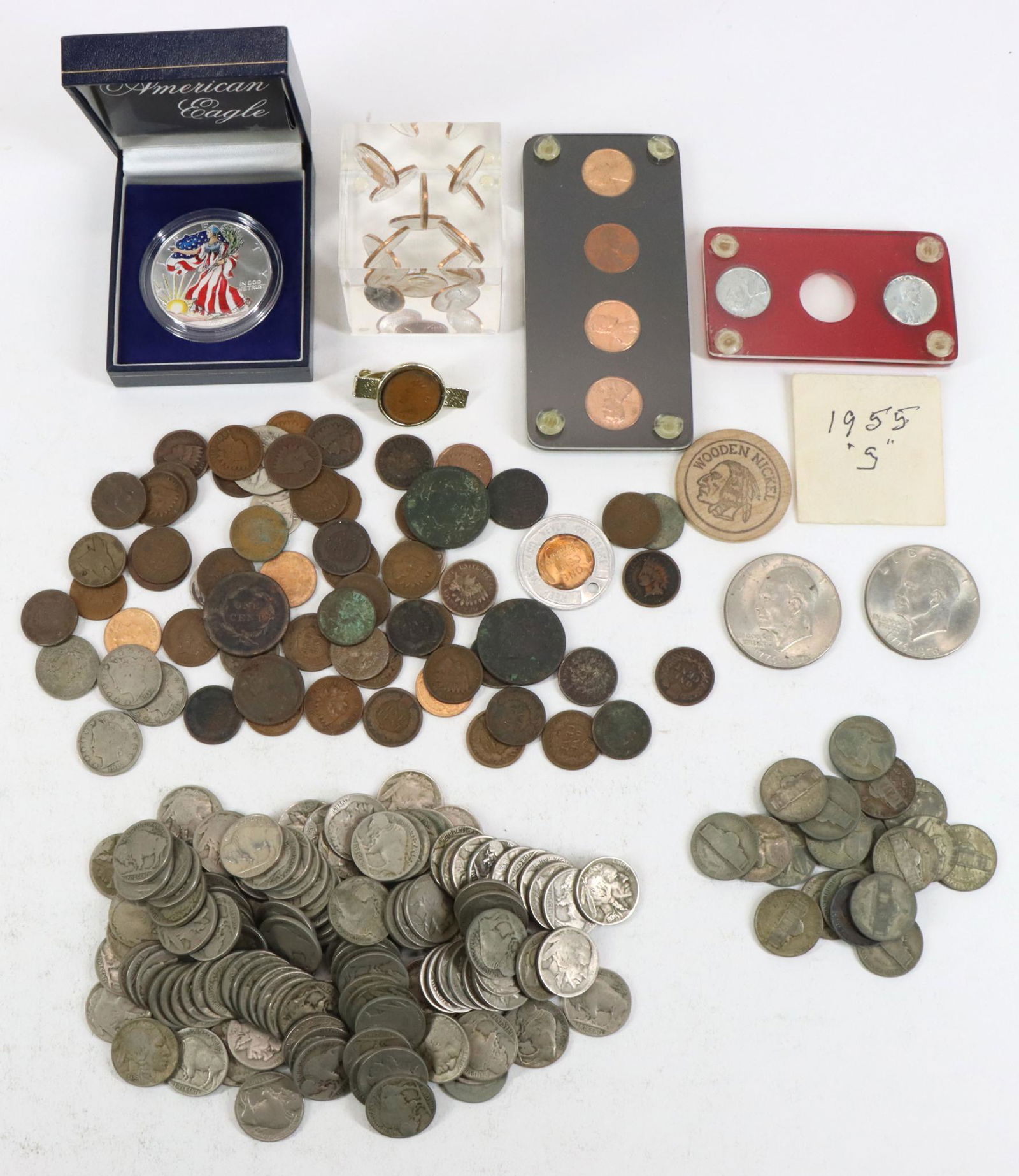 U. S. MIXED COINS (1 of 10)