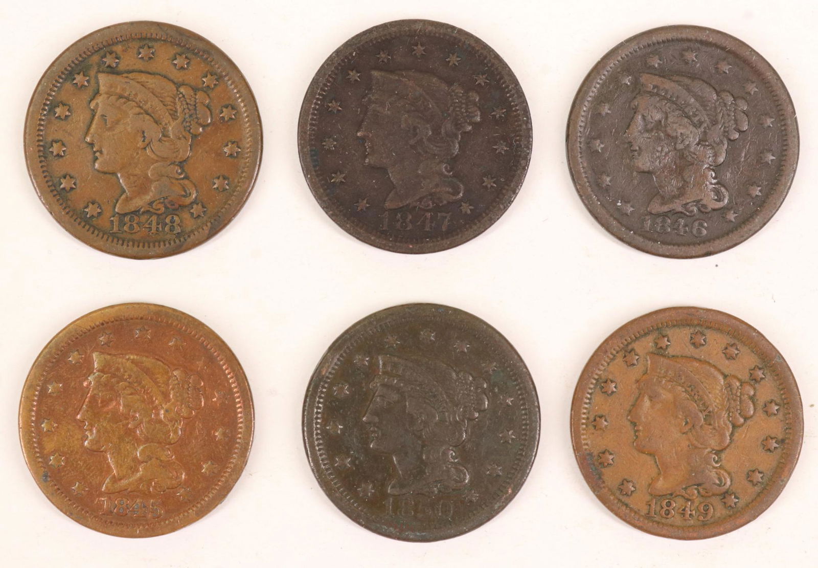 LARGE CENT COINS (1 of 2)