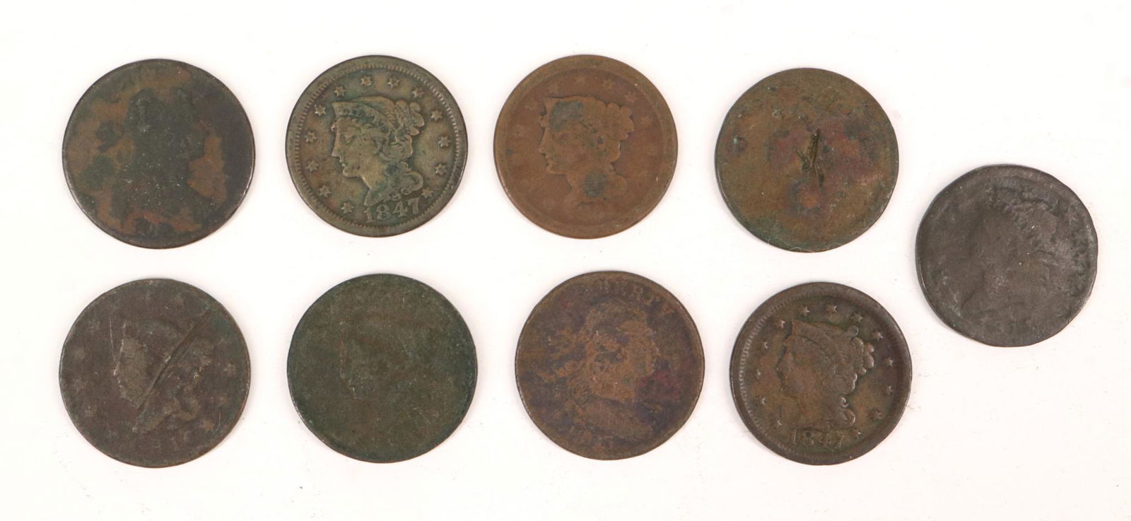 LARGE CENT COINS (1 of 5)