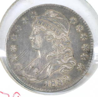 BUST HALF: 1832 XF