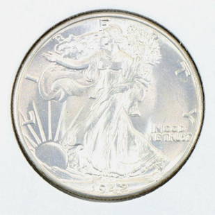 LIBERTY WALKING HALF: 1942 BU