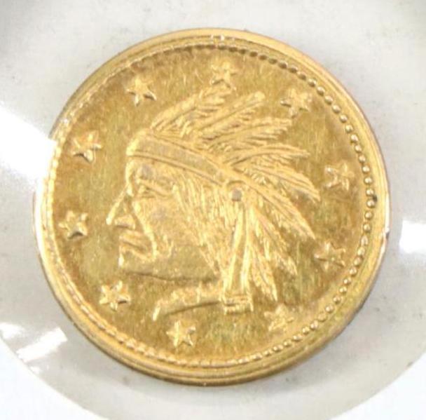 CALIFORNIA GOLD TOKEN (1 of 2)