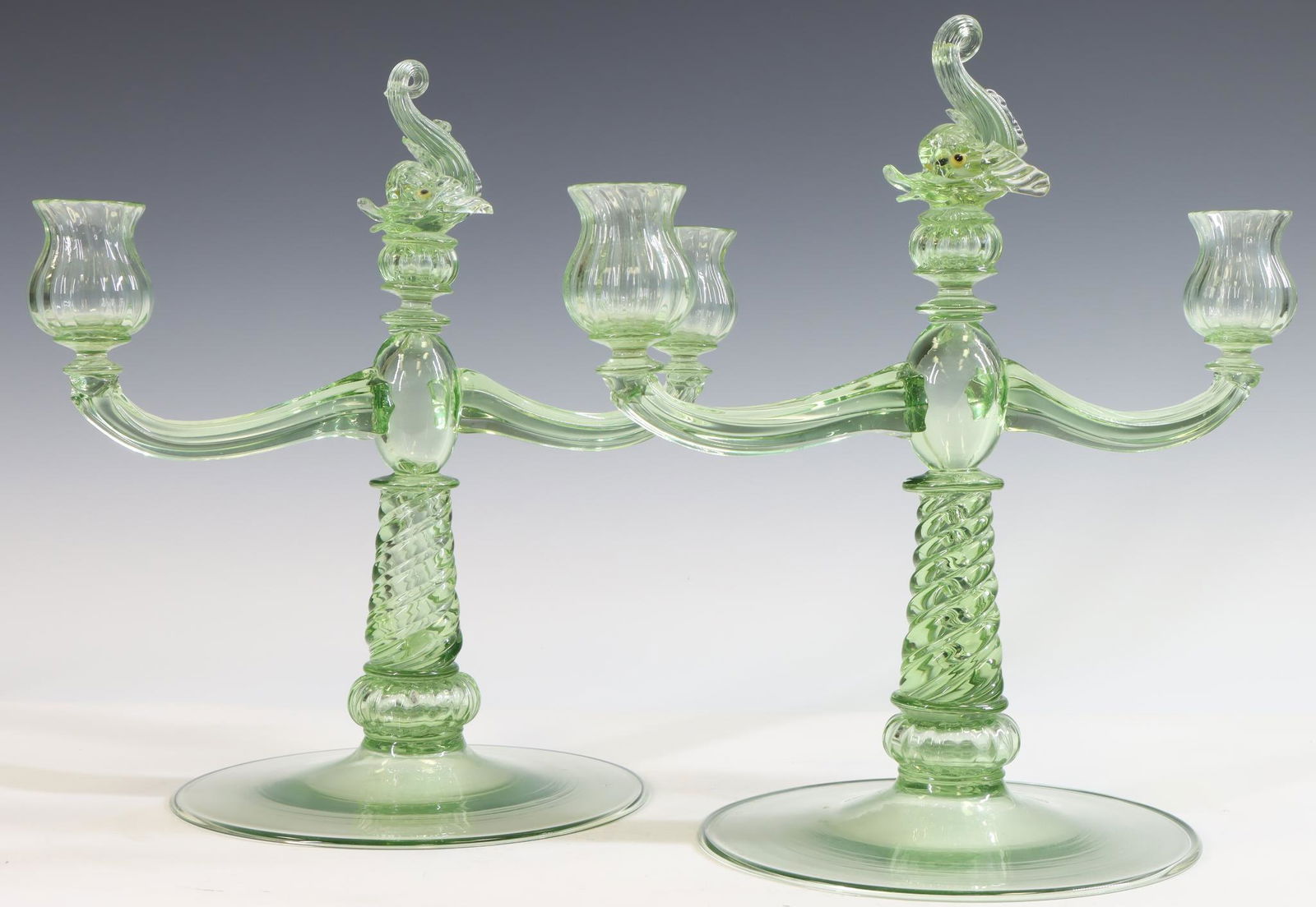 Murano Art Glass Candelabra (1 of 6)