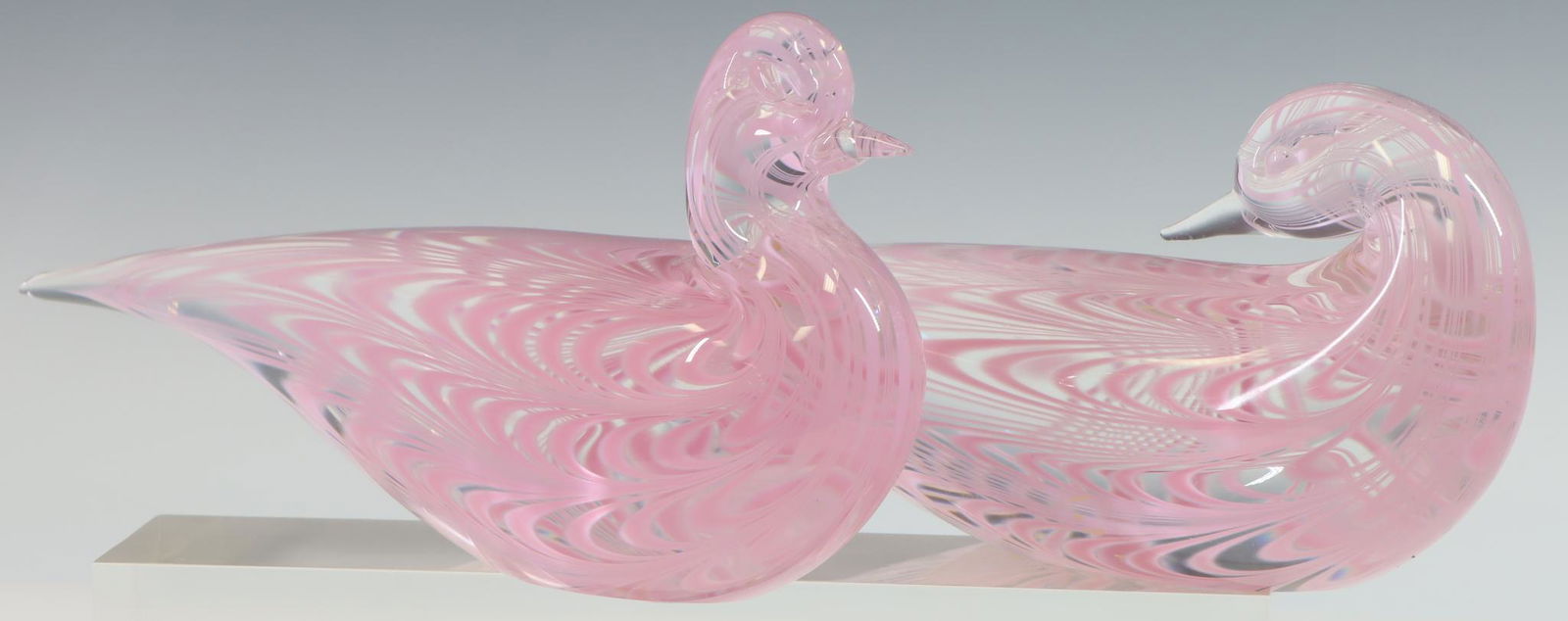 Cenedese Murano Art Glass Pair of Birds (1 of 10)