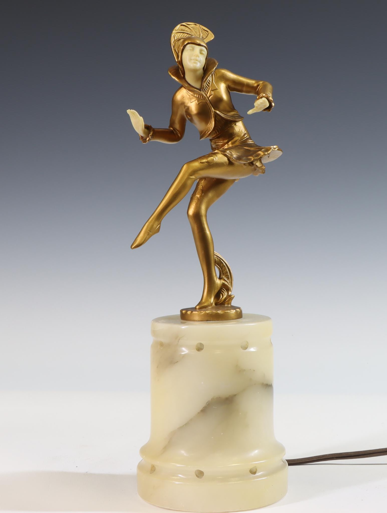 German Figural Lamp (1 of 4)