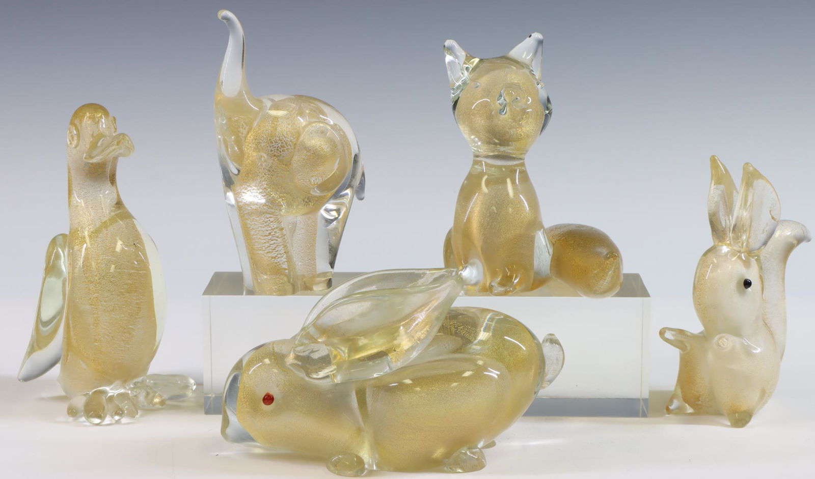 Murano Art Glass Animals (1 of 12)