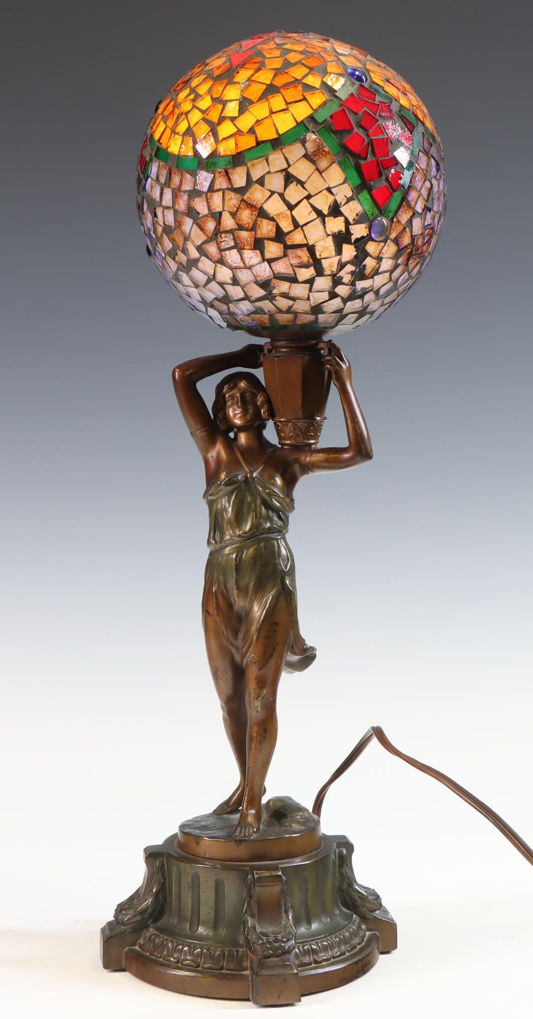 Art Deco Tesserae Lamp (1 of 10)