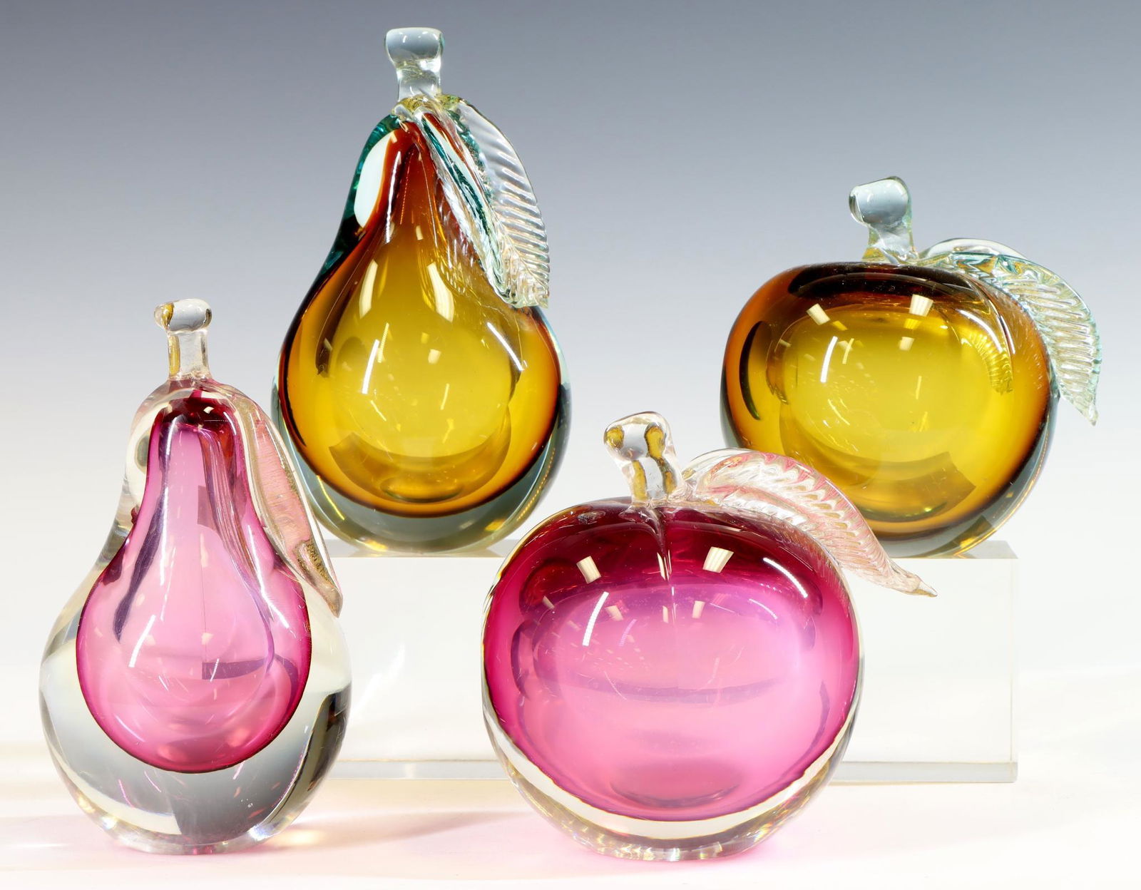 Murano Art Glass Fruits (1 of 6)
