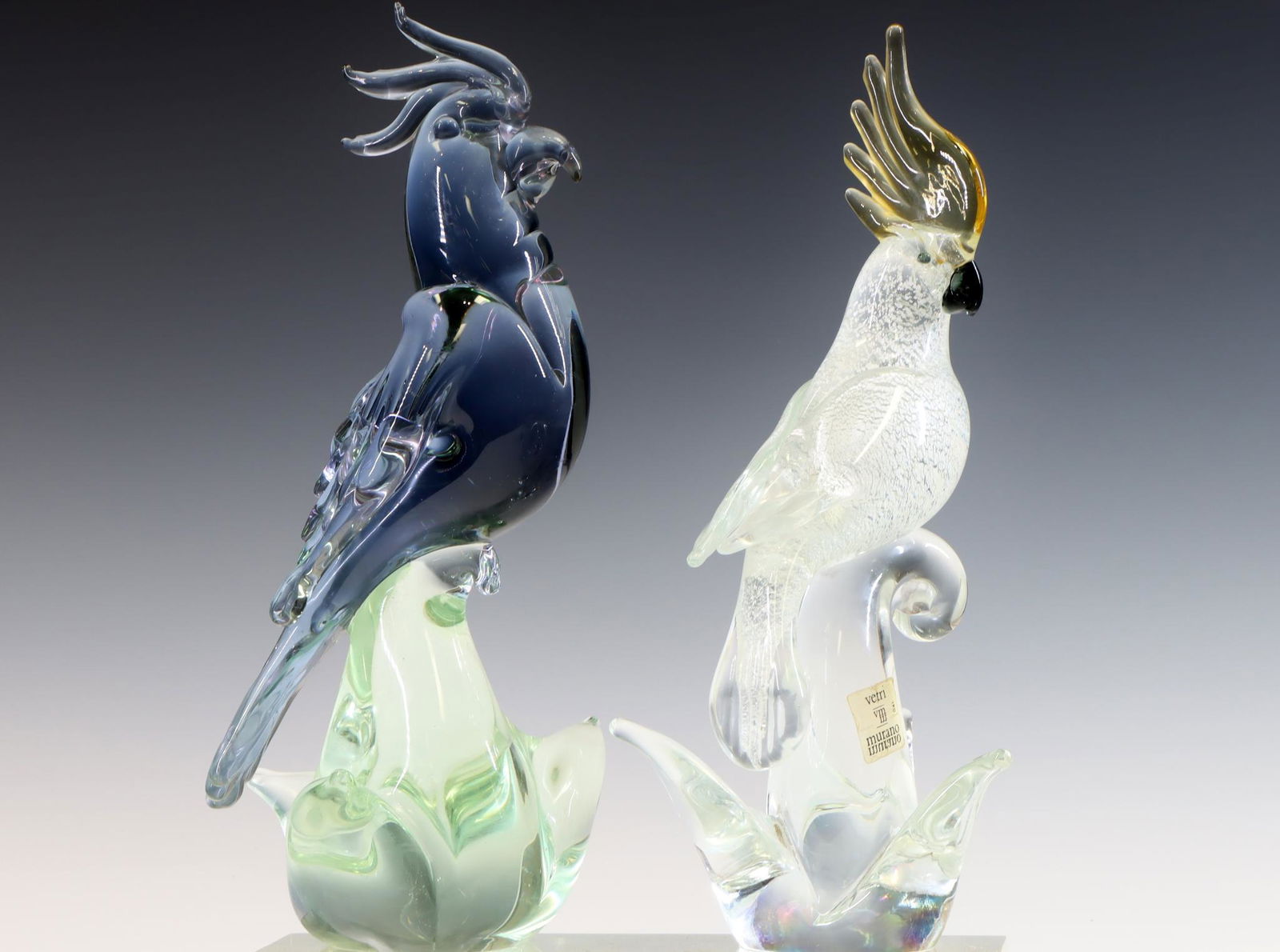 Murano Art Glass Birds (1 of 8)