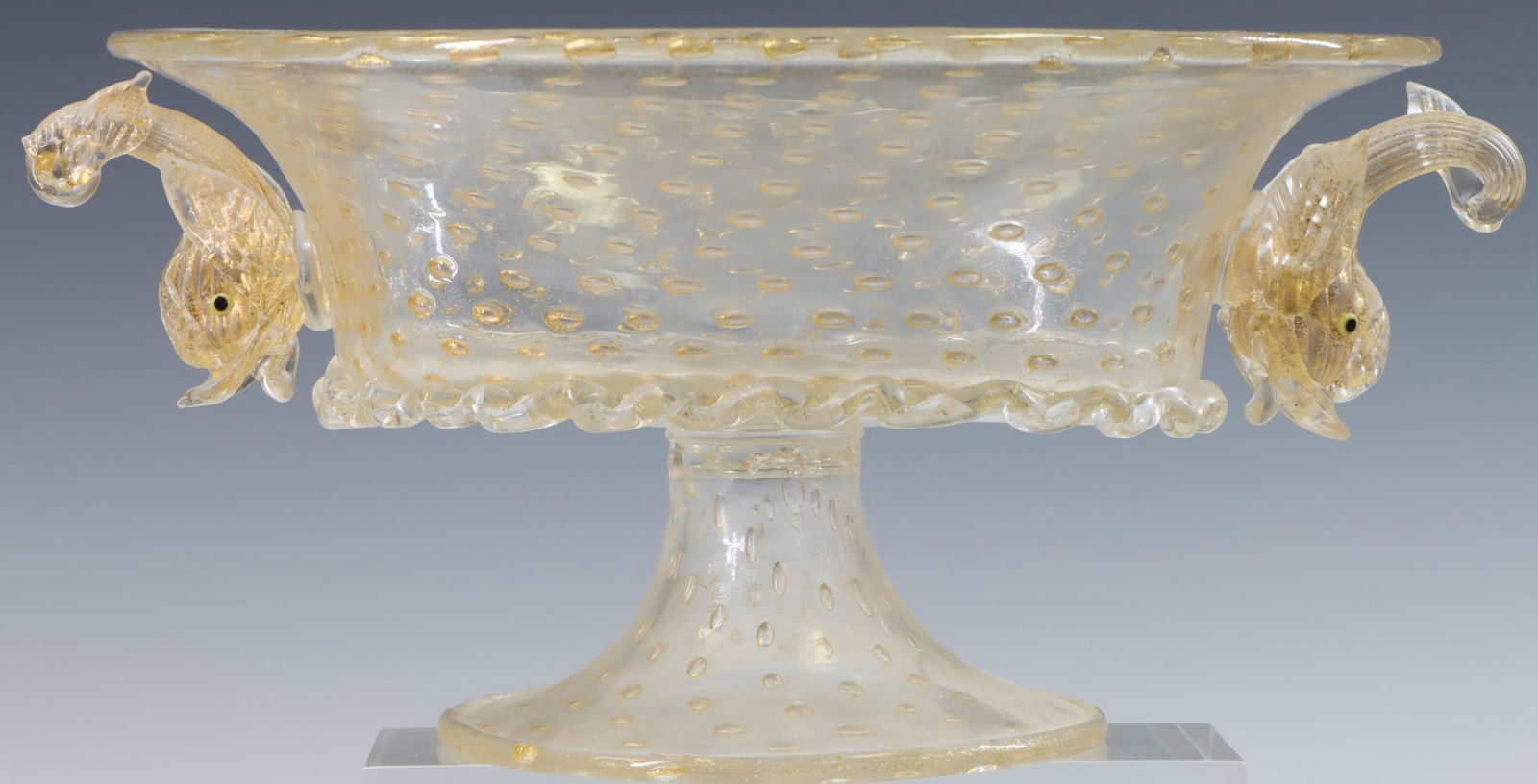 Murano Art Glass Compote (1 of 6)