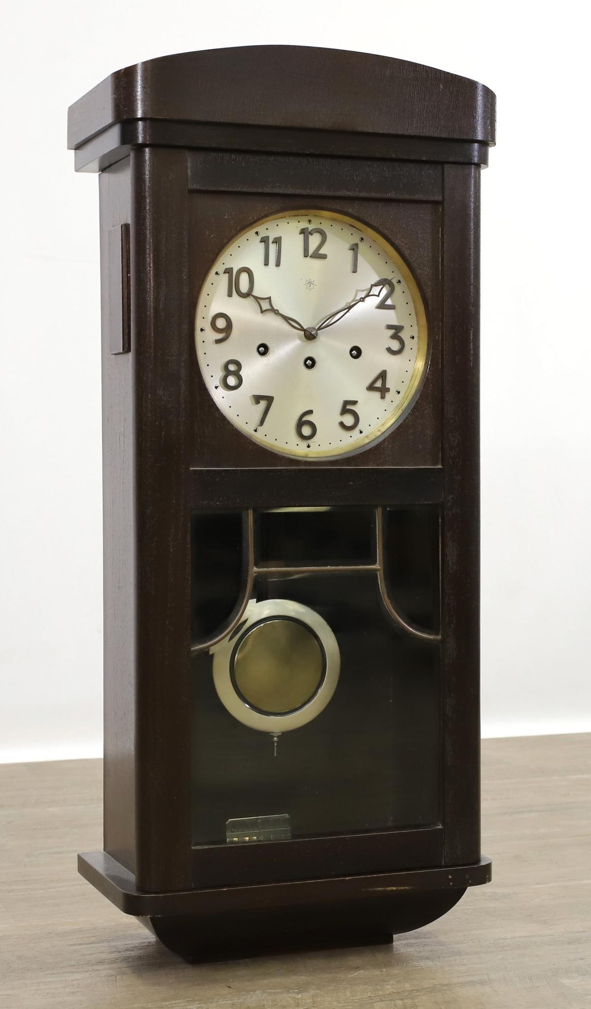 Junghans German Art Deco Style Regulator Clock (1 of 15)
