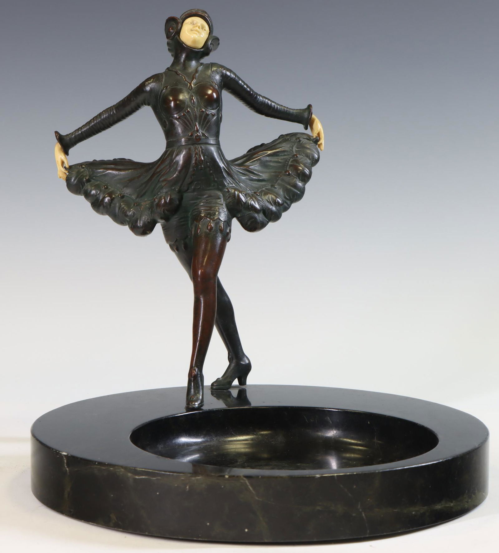 Art Deco Figural Desk Tray (1 of 3)