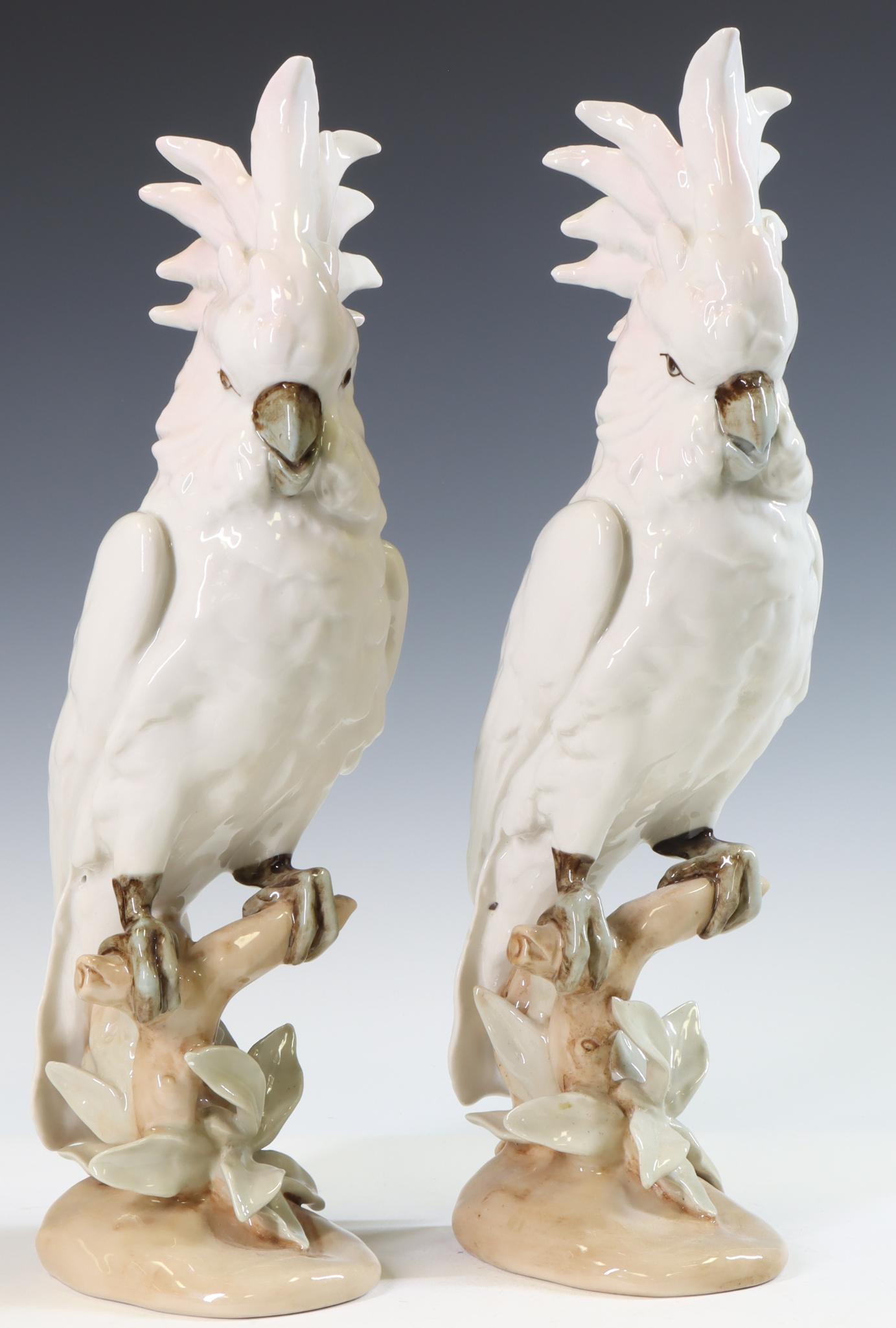 Royal Dux Porcelain Cockatoos (1 of 6)