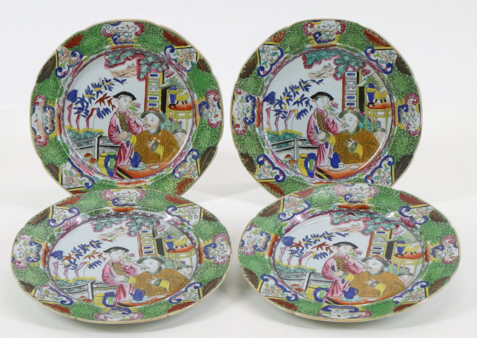 Mason's Patent Ironstone Dessert Plates (1 of 9)