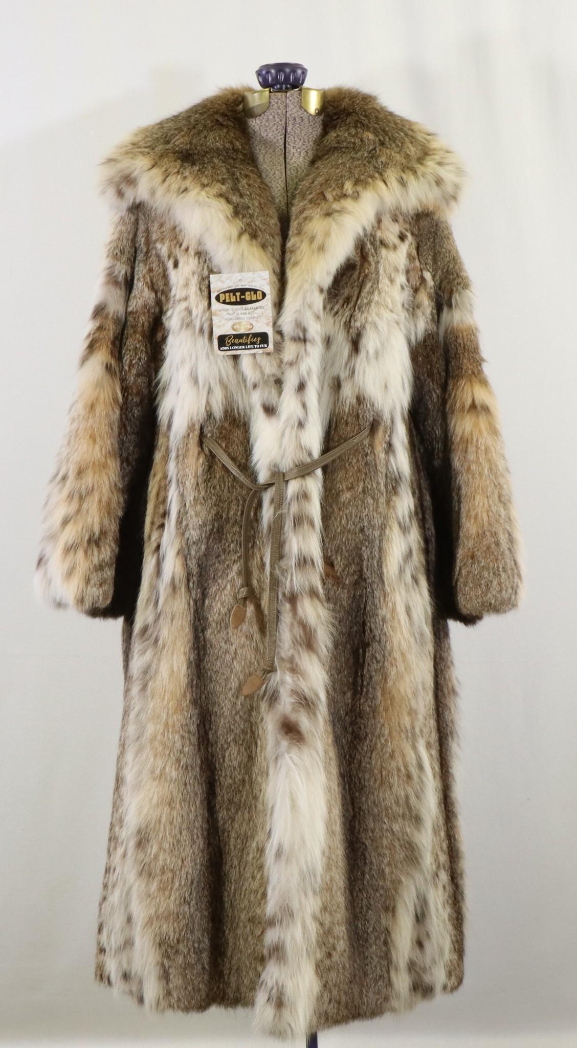 Full Length Lynx Fur Coat (1 of 8)